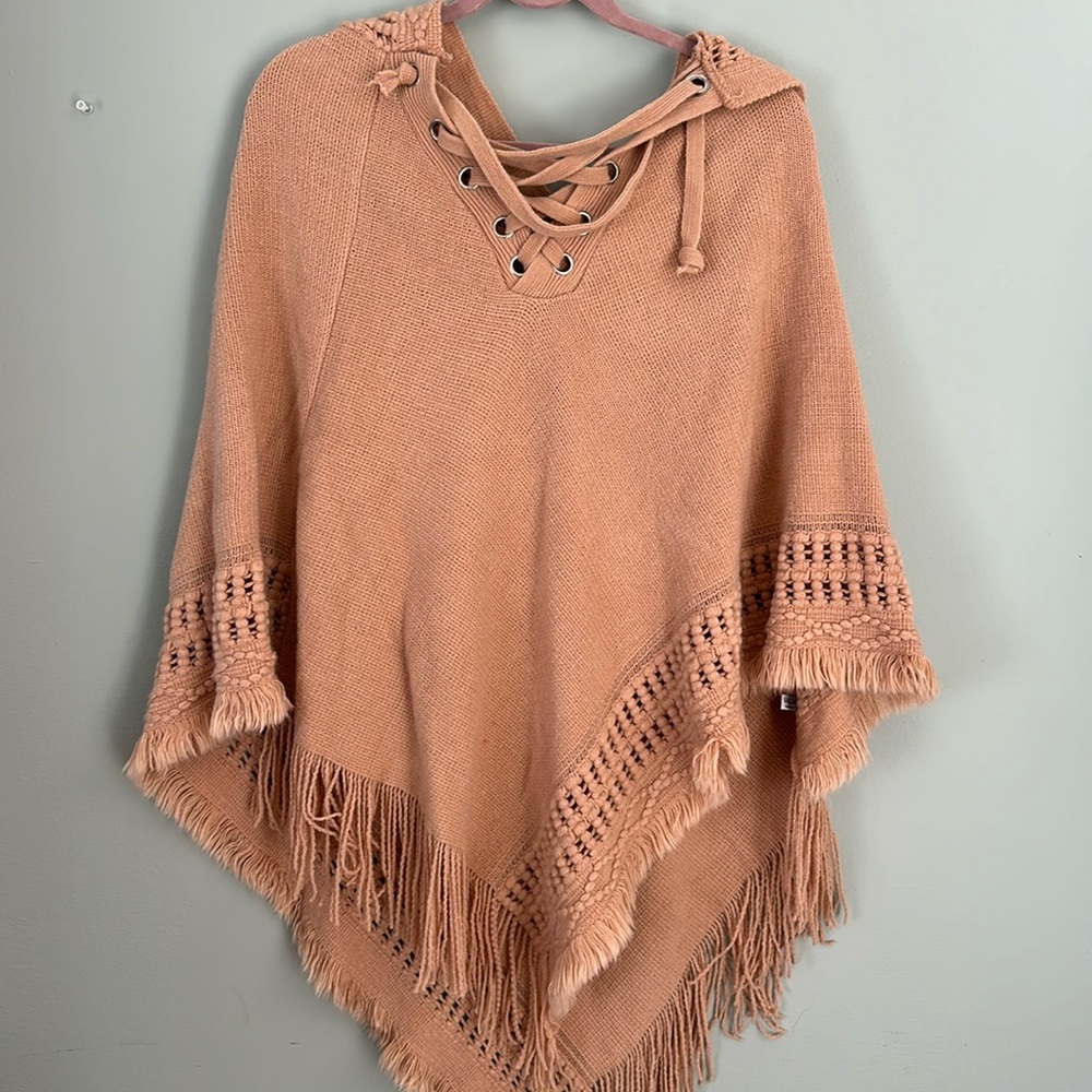 Knit Cape Sweater